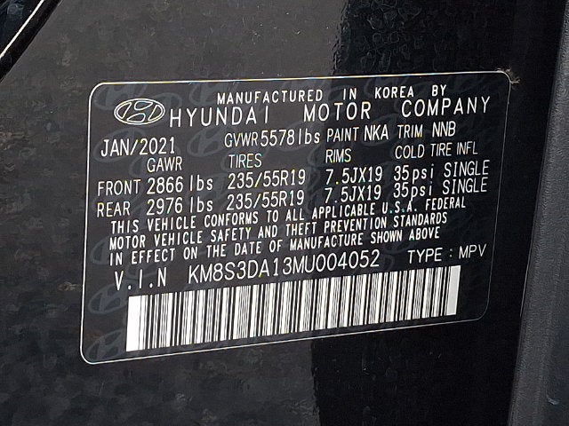2021 Hyundai Santa Fe Hybrid SEL Premium