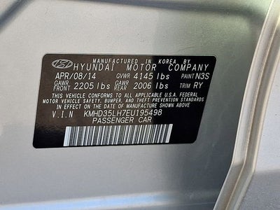 2014 Hyundai Elantra GT 5DR HB MAN