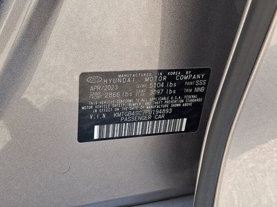 2023 Genesis G80 2.5T