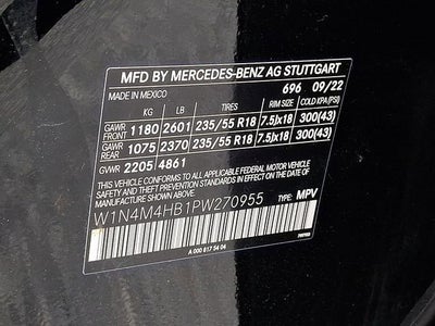 2023 Mercedes-Benz GLB GLB 250