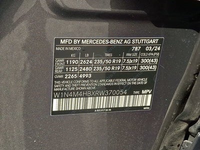 2024 Mercedes-Benz GLB 250 4MATIC®