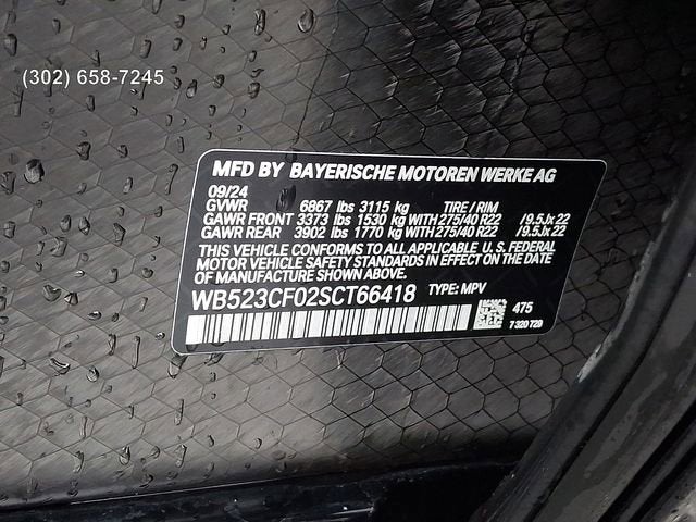 2025 BMW iX xDrive50