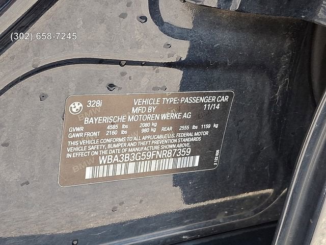 2015 BMW 3 Series 328i xDrive