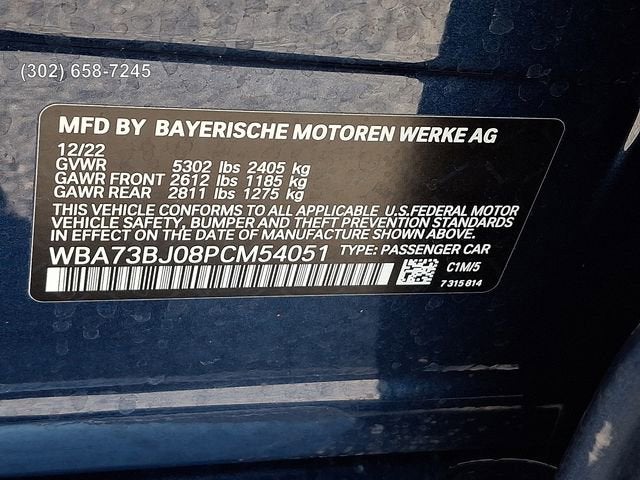 2023 BMW 5 Series 540i xDrive