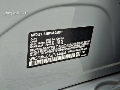 2025 BMW M3 Competition xDrive