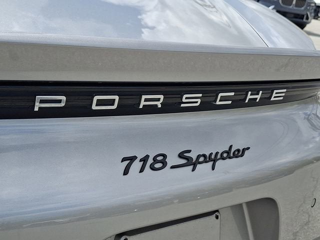 2022 Porsche 718 Spyder 2DR SPYDER