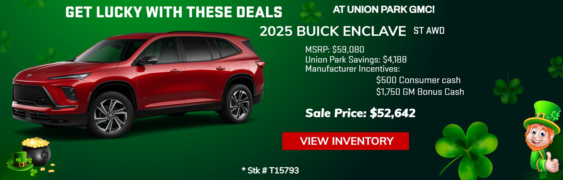 March Offers at Union Park Buick GMC
