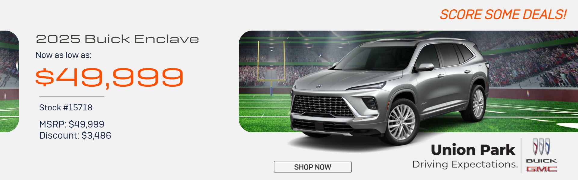Enclave offers at Union Park Buick GMC
