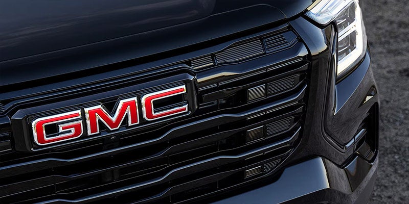 Grill with GMC emblem on a GMC Terrain